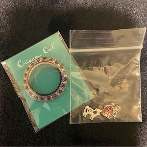 origami owl Cow and Barn set